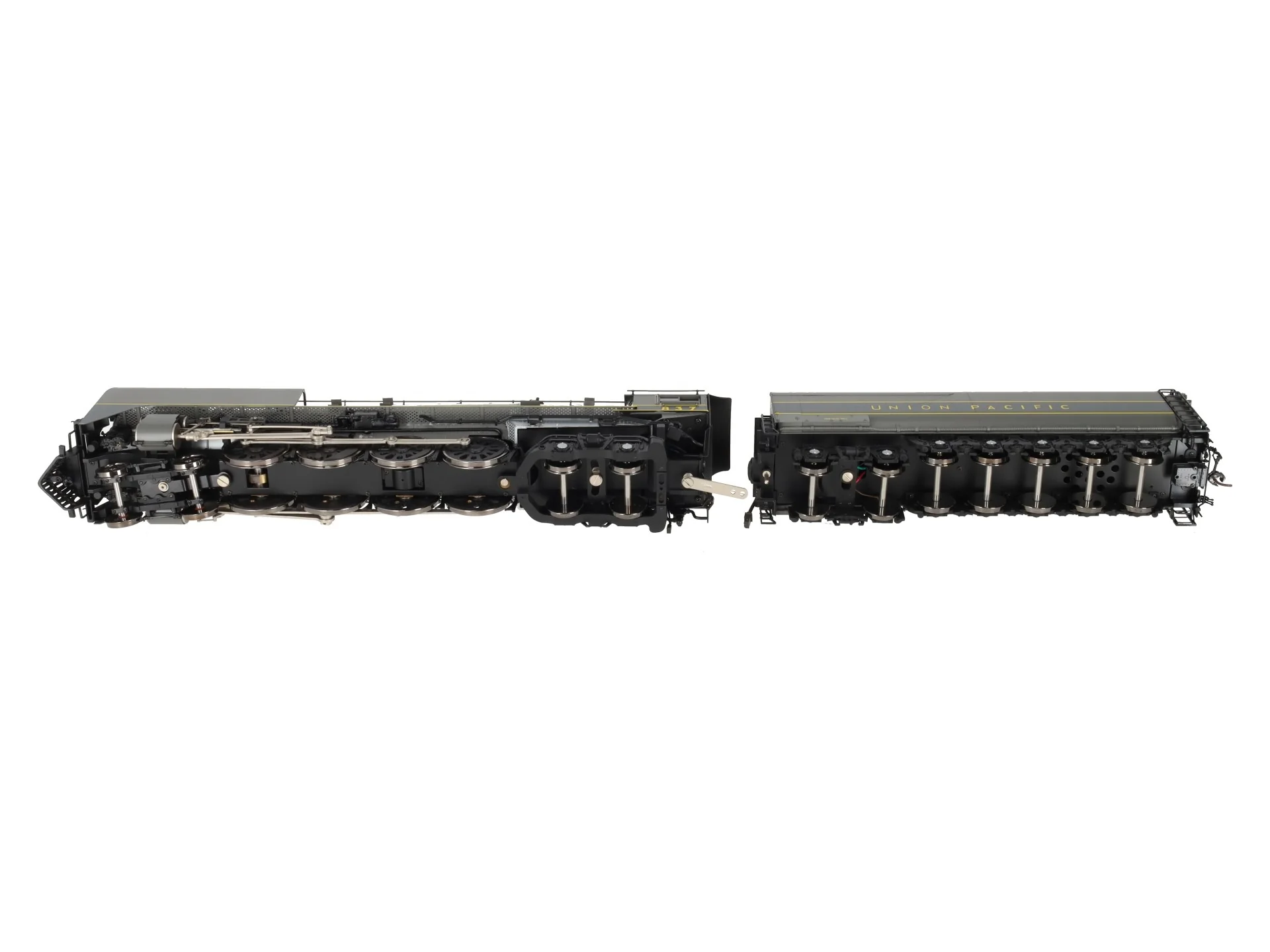 Sunset Models O Brass UP FEF-3 4-8-4 Steam Locomotive & Tender #837 (2-Rail) LN/Box - Image 7