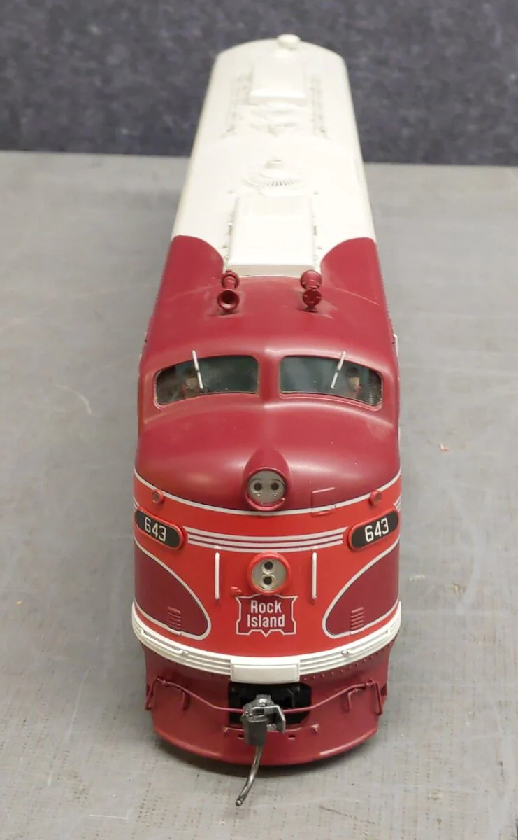 Sunset Models O Rock Island EMD E8 Diesel A Unit Diesel Locomotive #627 (2 Rail) LN/Box - Image 5
