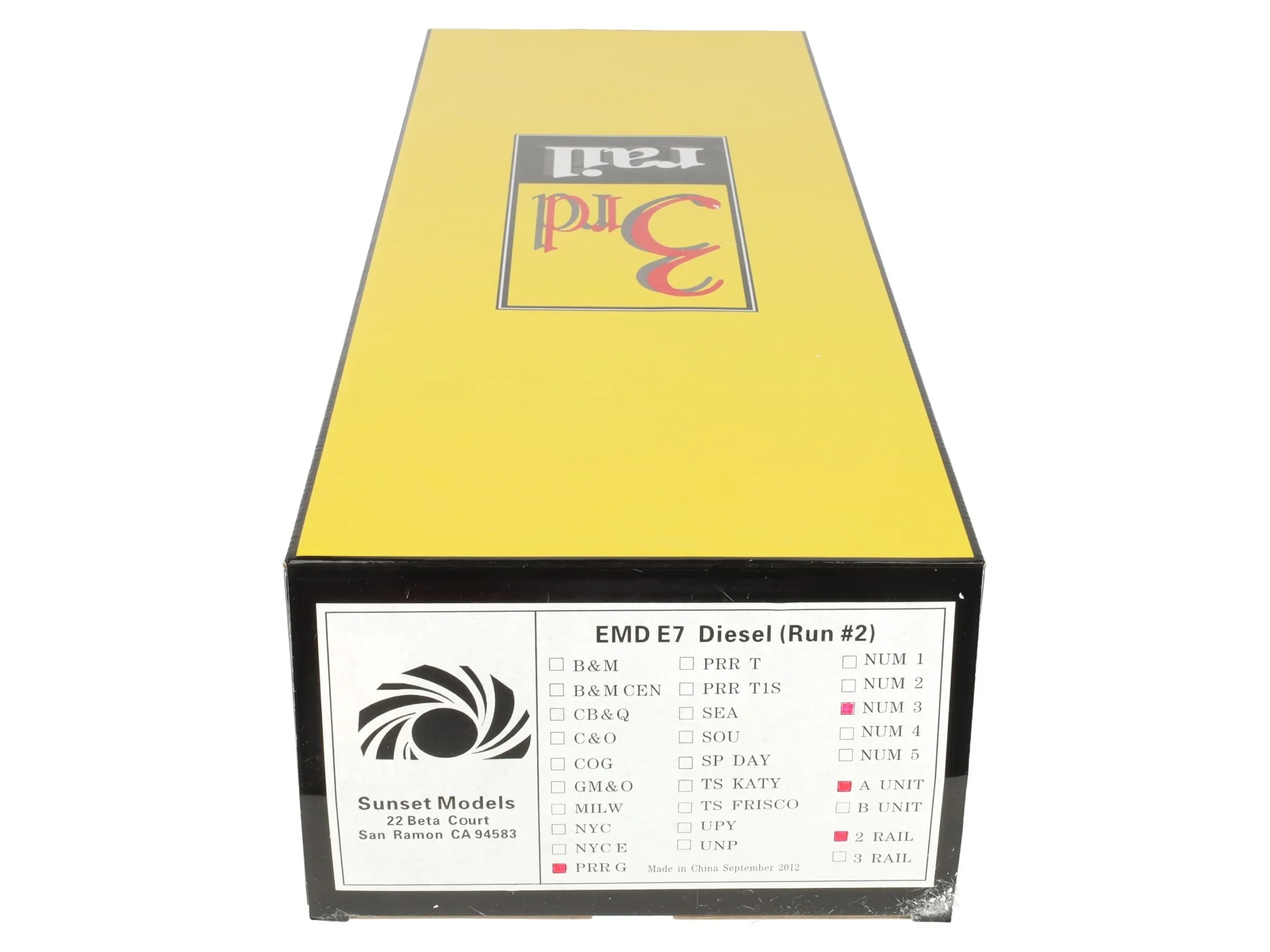 Sunset Models O Scale 2-Rail Pennsylvania RR EMD E7 Diesel Locomotive #5845 LN/Box - Image 12