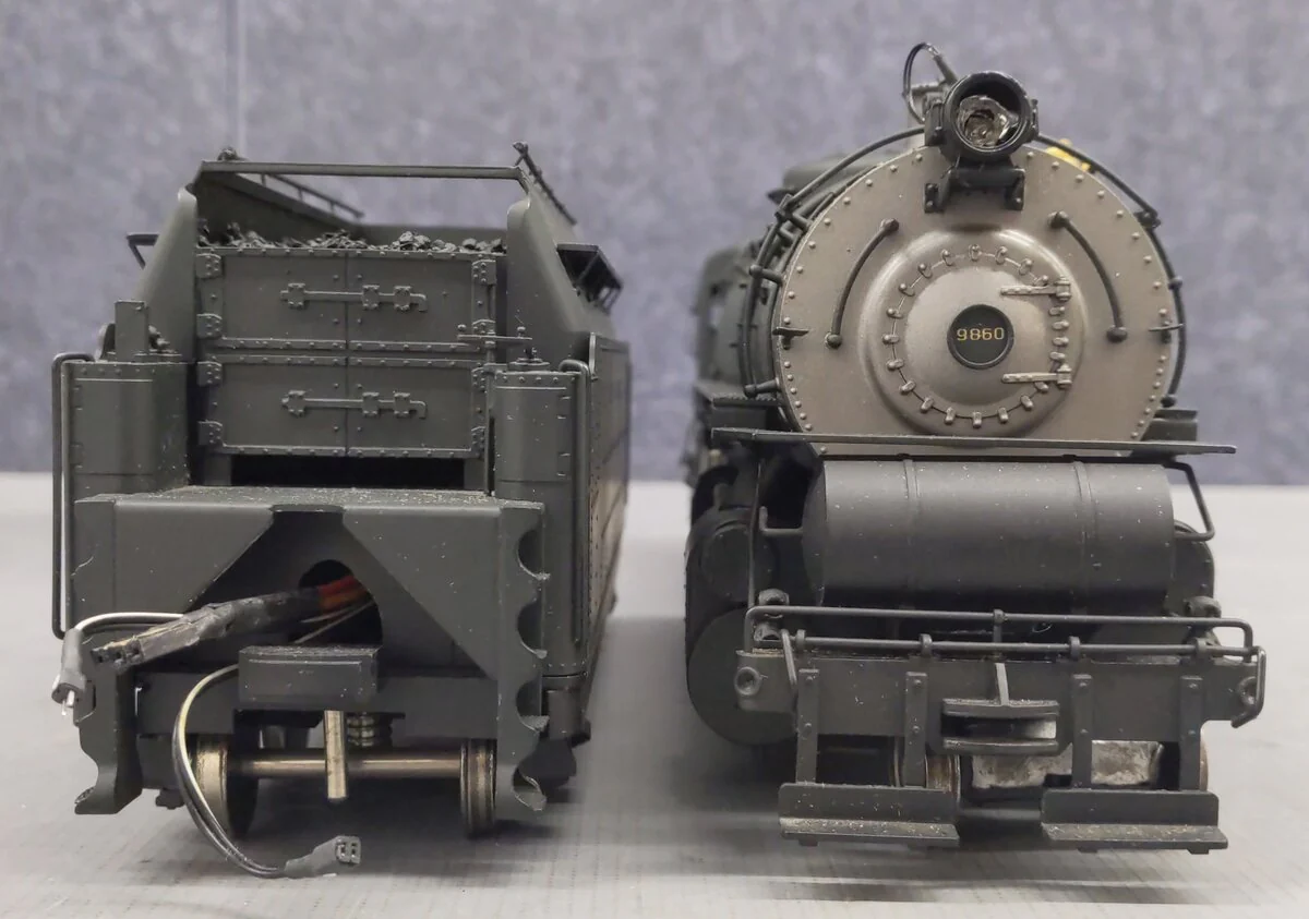 Sunshine Models 9860 O BRASS Pennsylvania N-1 2-10-2 Steam Loco & Tender- 2 Rail EX - Image 6