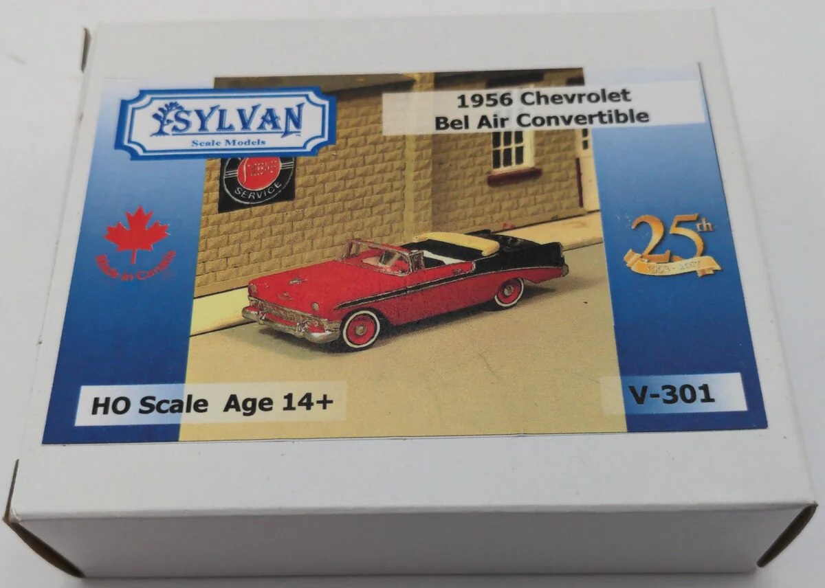 Sylvan Scale Models V-301 HO 1956 Chevy Bel Air Convertible