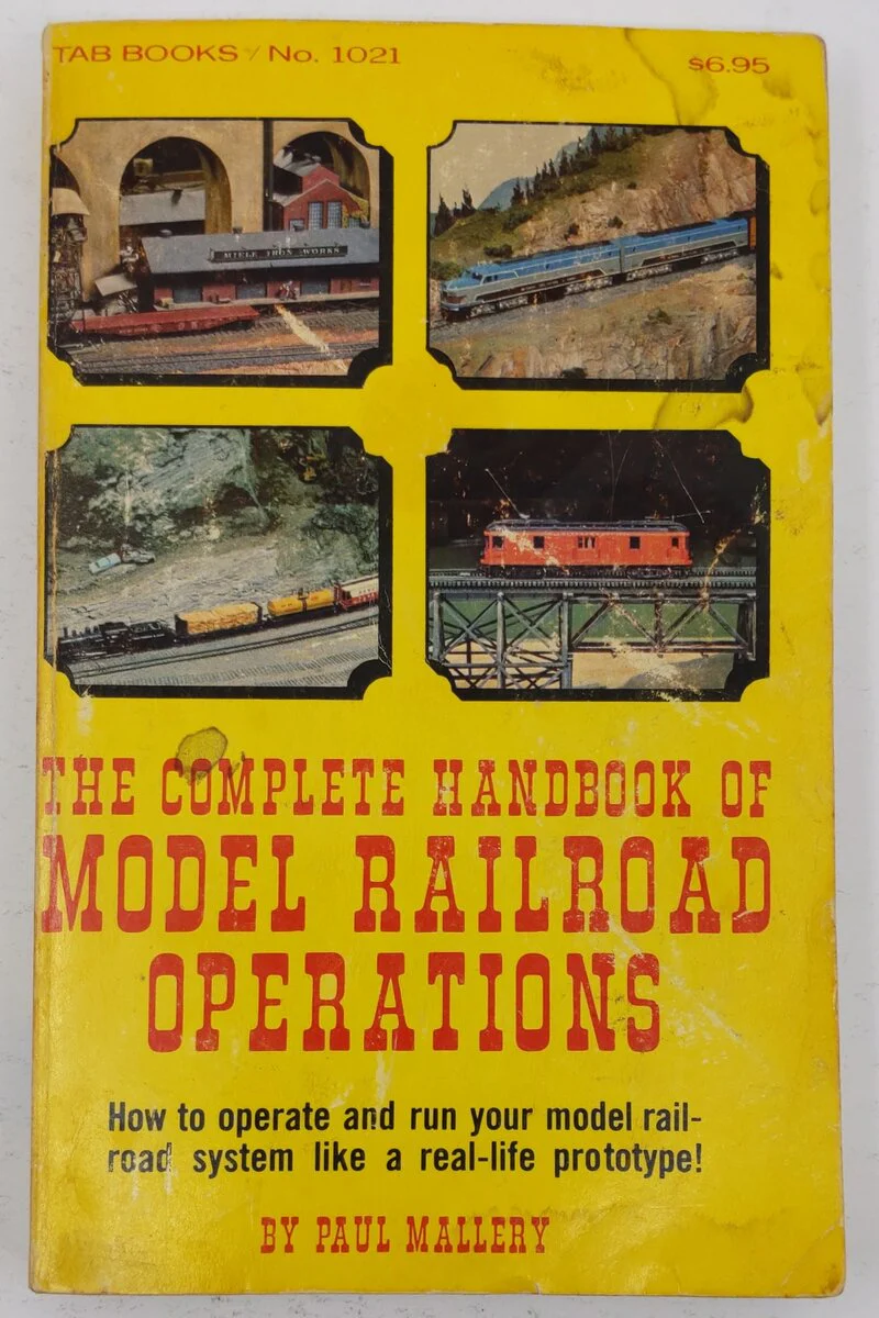 The Complete Handbook Of Model Railroad Operations Paperback By Paul Mallery VG