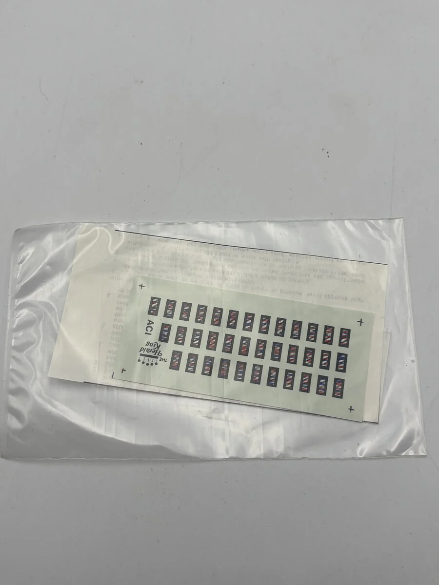 The Herald King HO Car Identification ACI Label (Pack of 36) - Image 2