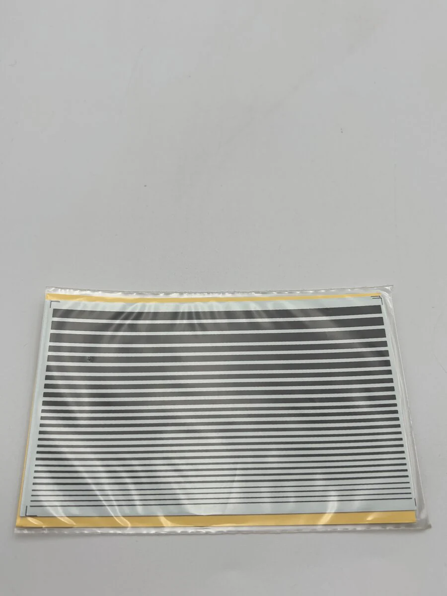 The Herald King HO Stripes 52-4 3/4" Long Black - Image 2