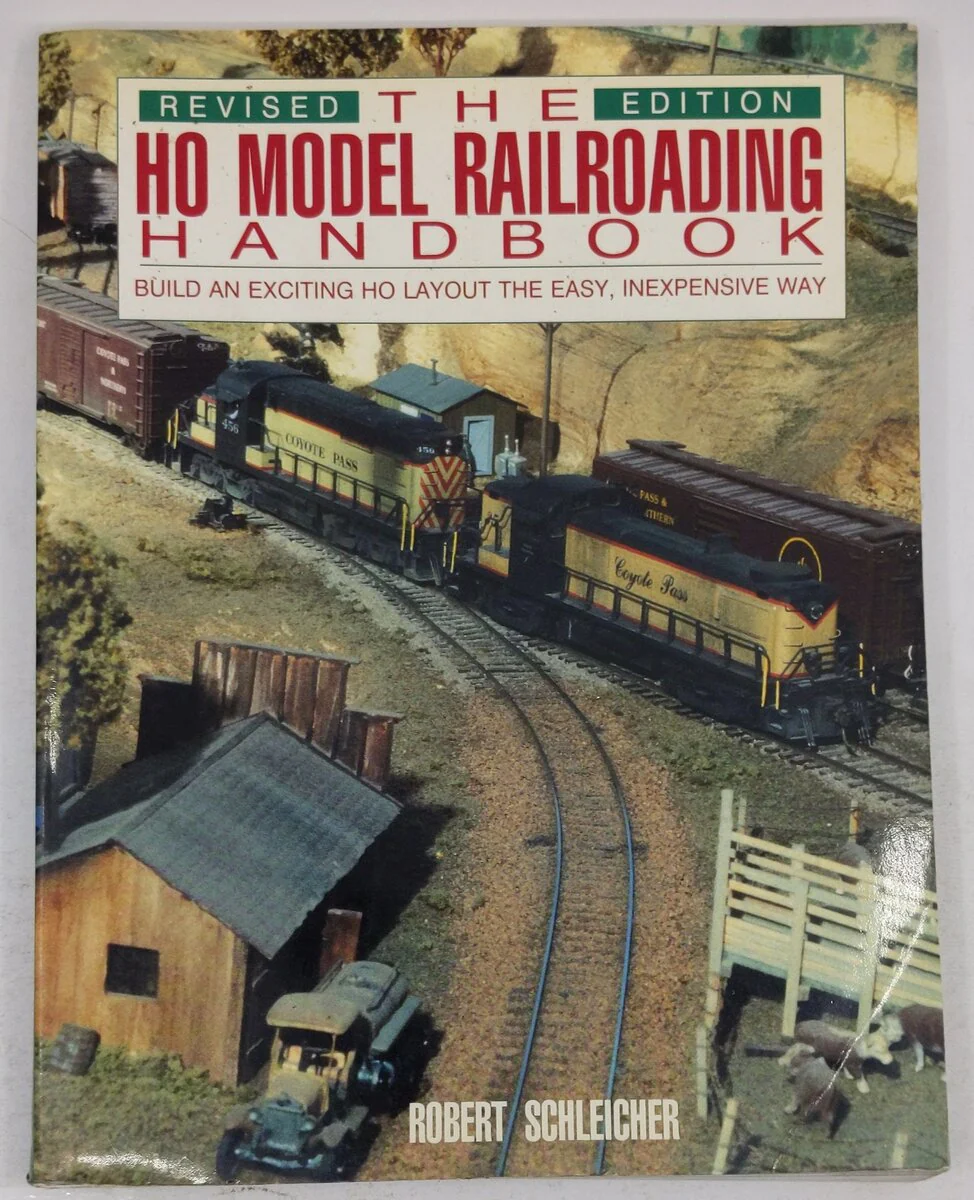 The Ho Model Railroading Handbook Paperback Book By Robert Schleicher VG