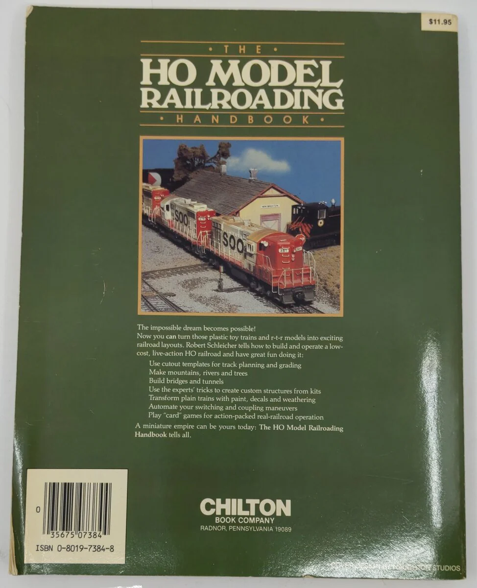 The Ho Model Railroading Handbook Paperback By Robert Schleicher VG - Image 2