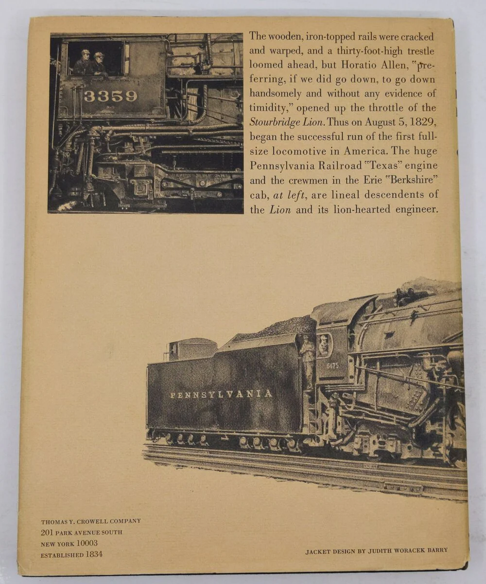 The Iron Horse Hardcover Book By Henry B. Comstock VG - Image 2