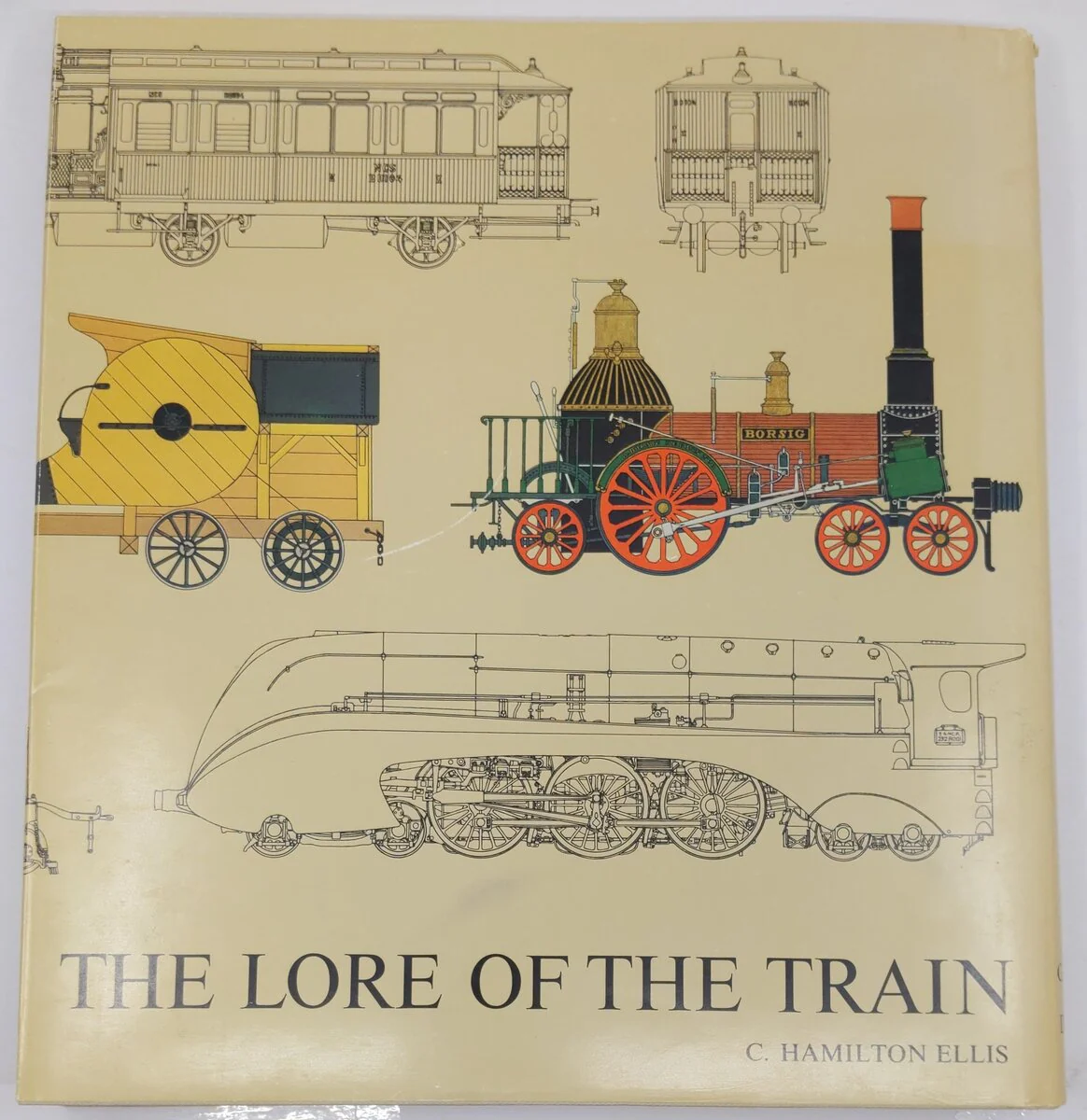 The Lore Of The Train Hardcover Book By C. Hamilton Ellis VG - Image 2