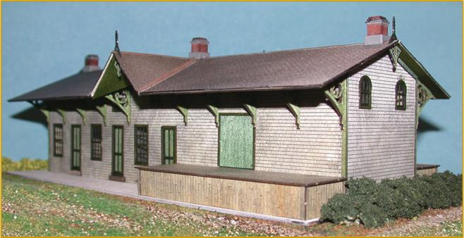 The N Scale Architect 10002 Branchville Station - Image 2