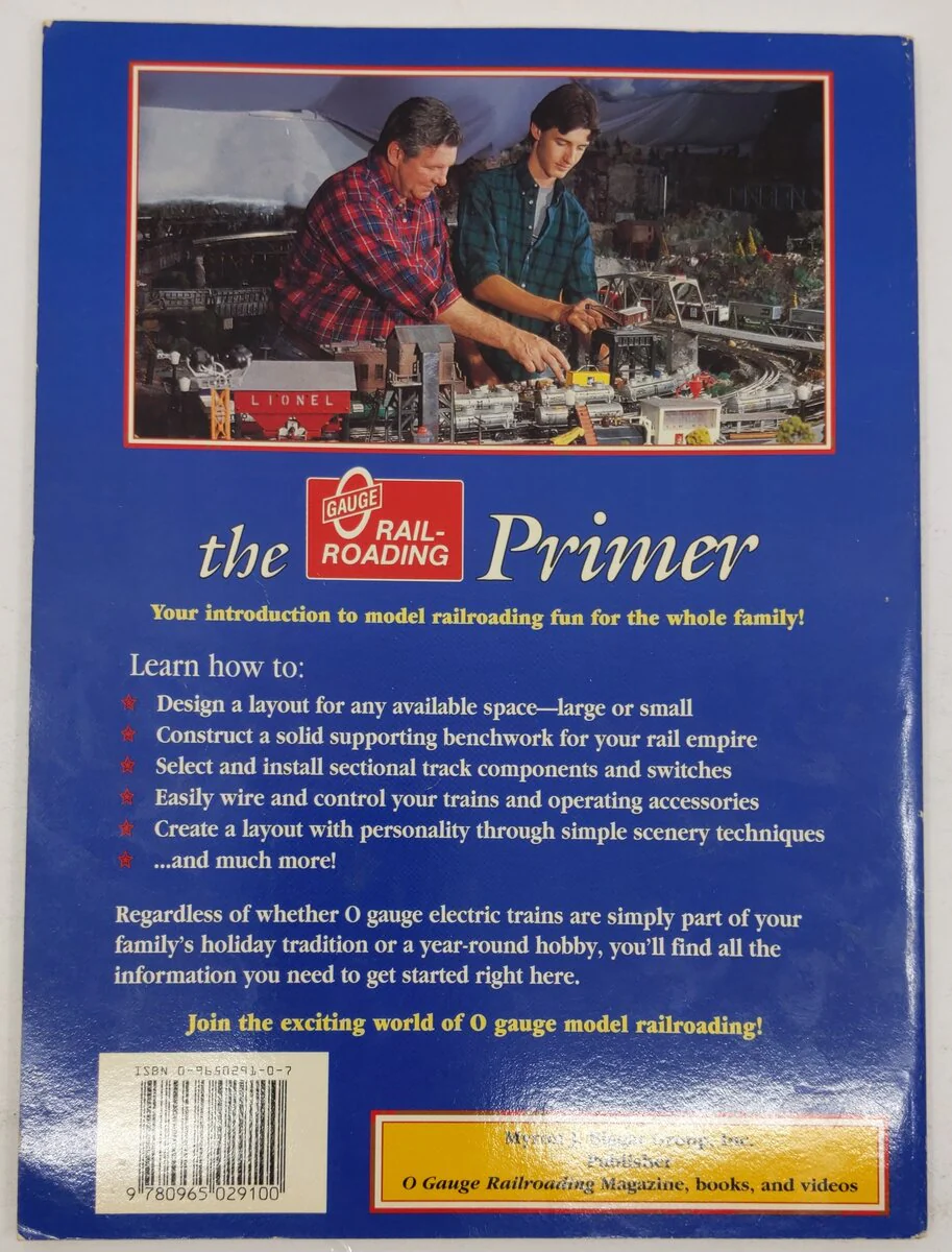 The O Gauge Rail Roading Primer Paperback Book By George A. McKelvy VG - Image 2