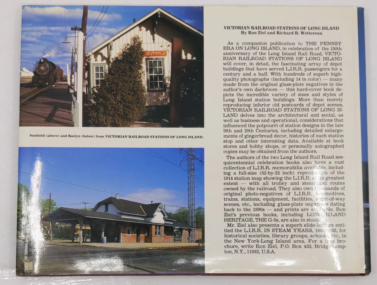 The Pennsy Era on Long Island Hardcover Book By Ron Ziel VG - Image 2