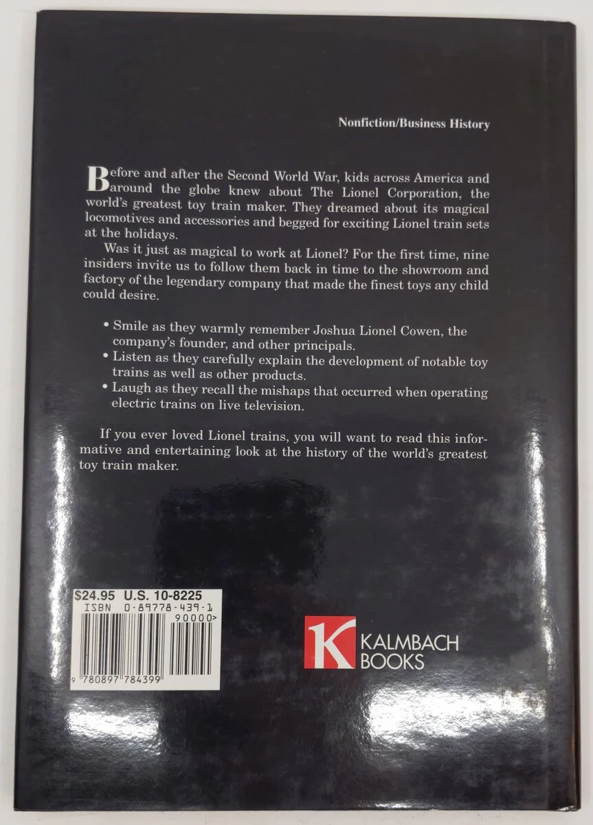 The World's Greatest Toy Train Maker Hardcover Book By Roger Carp EX - Image 2