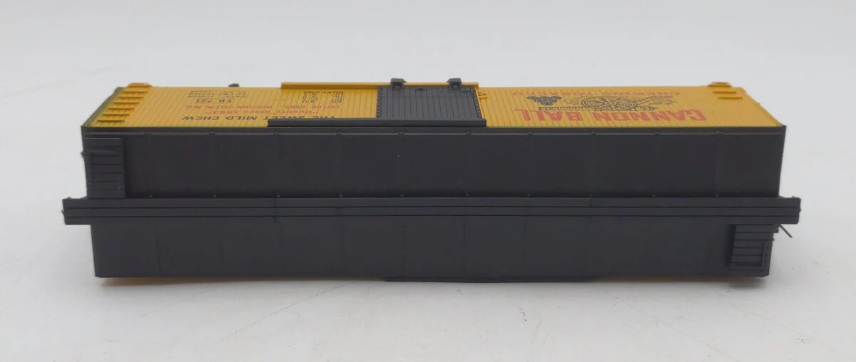 Train Miniature 2256 HO Tobacco Road Series "Cannon Ball" 40' Boxcar #721 LN - Image 3