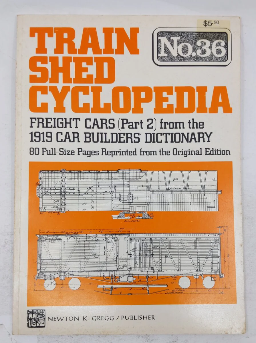 Train Shed Cyclopedia no.36 Paperback By Newton K. Gregg VG