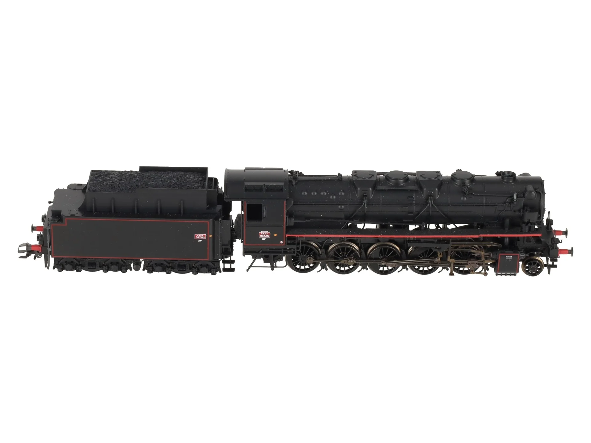 Trix 25744 HO French State Railways Class 150 X Steam Locomotive #150 X 192 EX/Box - Image 10