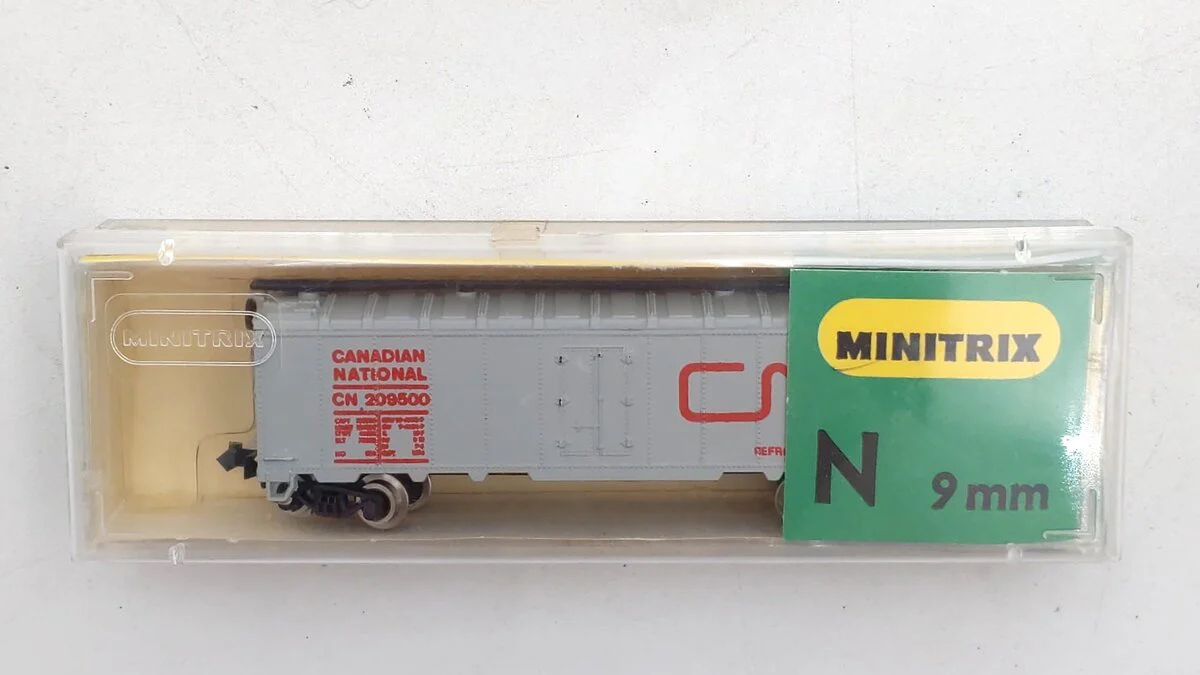 Trix 3250 N Scale Canadian National Refrigerator Car #209500 LN/Box
