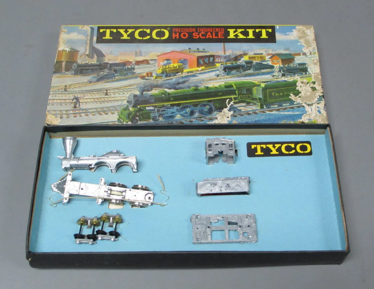 Tyco 210-1500 Vintage HO Scale The General Die Cast Steam Locomotive Kit