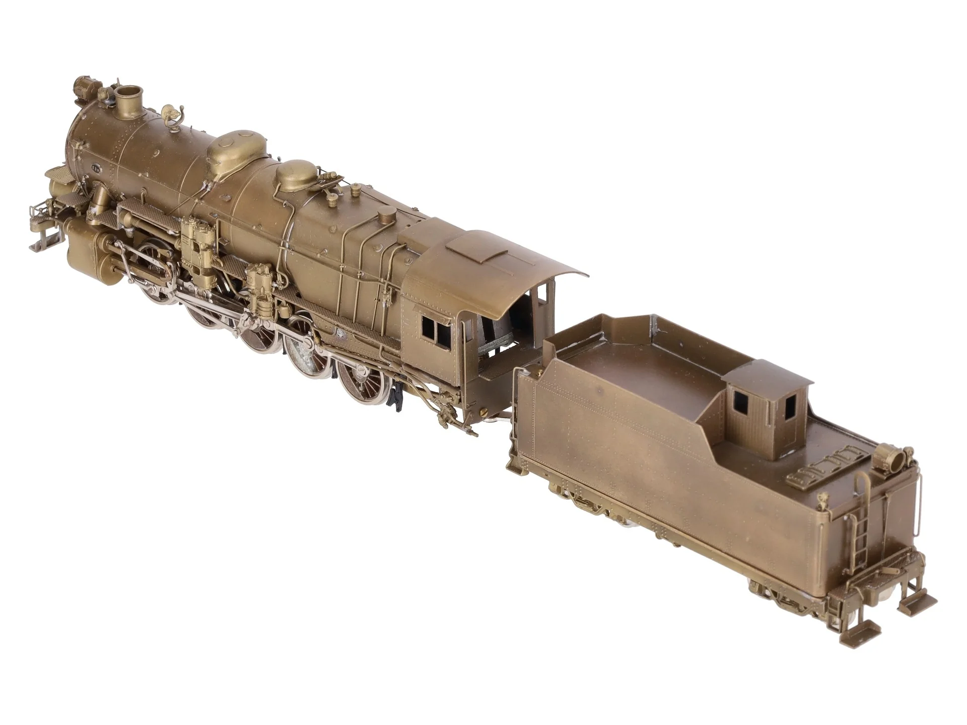United Models HO Scale BRASS Pennsy Power I-1 2-10-0 Decapod Steam Engine EX/Box - Image 8