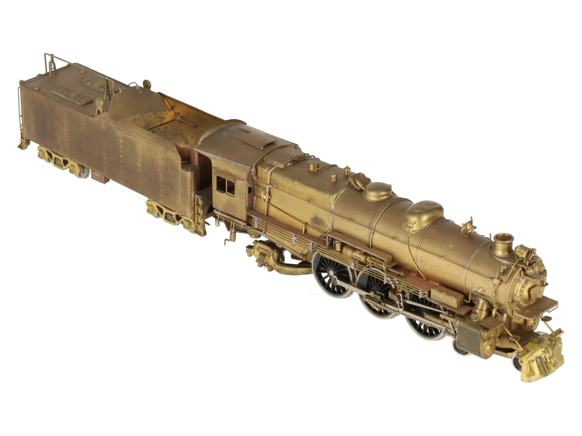 United Models K4 HO BRASS Pennsylvania 4-6-2 Brass Locomotive EX/Box - Image 11