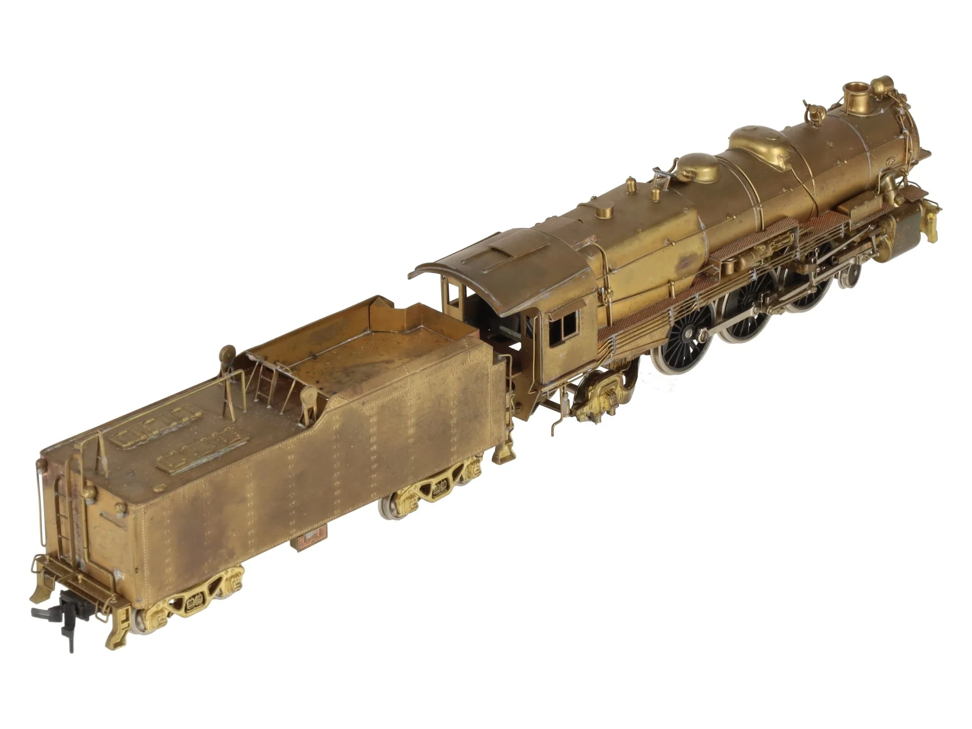 United Models K4 HO BRASS Pennsylvania 4-6-2 Brass Locomotive EX/Box - Image 9