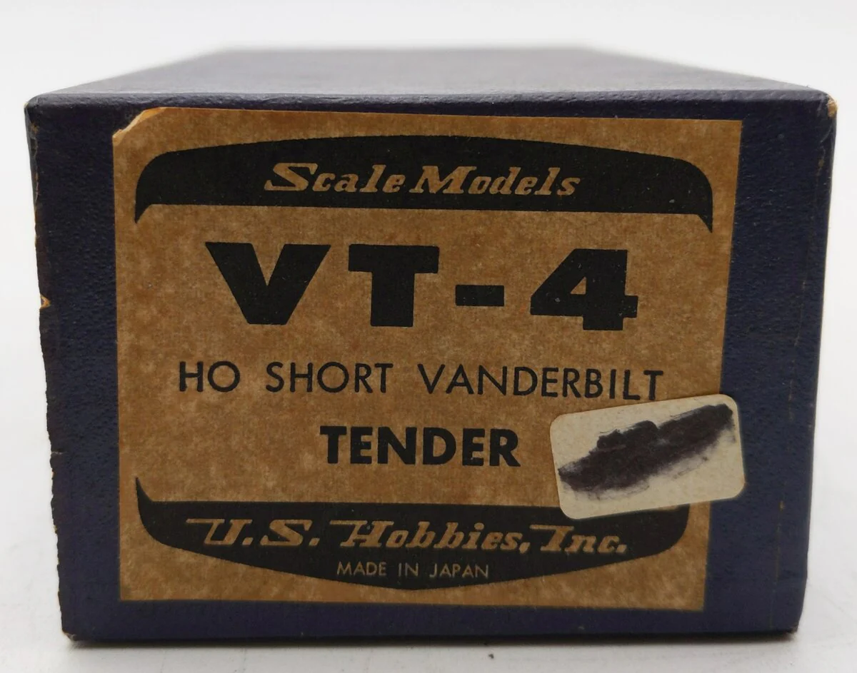 US Hobbies HO Scale BRASS VT-4 Short Vanderbilt Tender- Painted/Box - Image 5