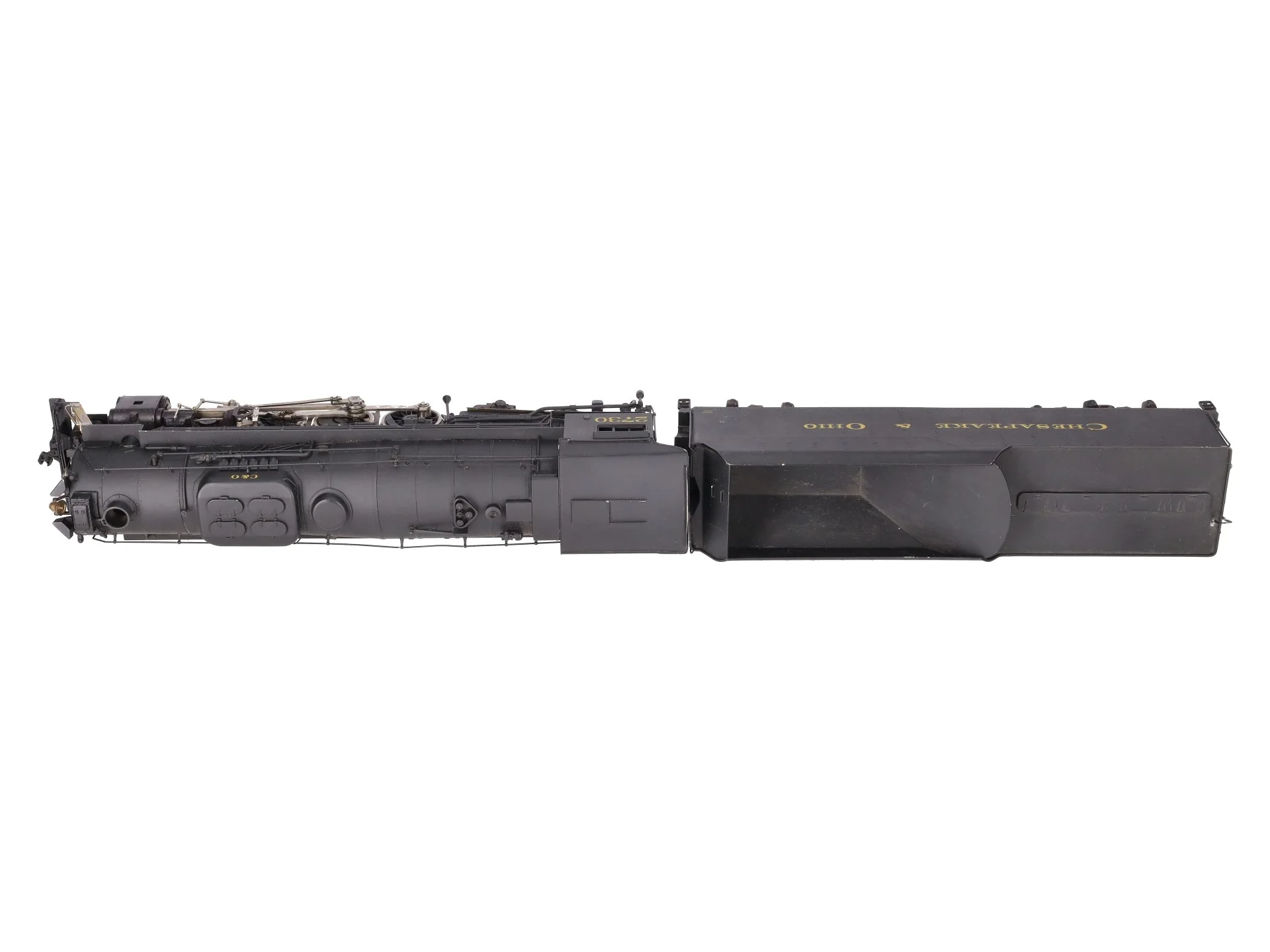 US Hobbies O Brass Chesapeake & Ohio 2-8-4 Steam Loco #2730 w/DC/DCC - Image 9