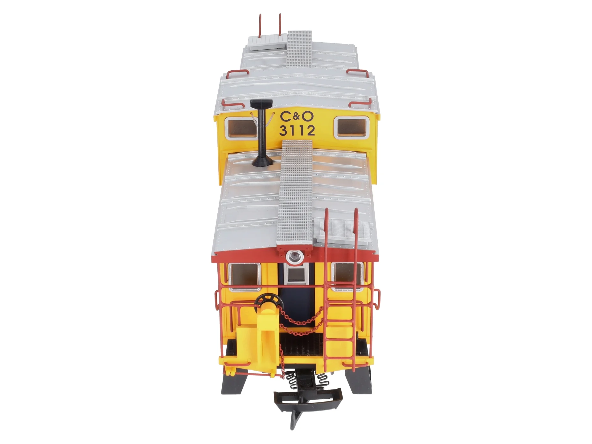 USA Trains 12128 G Chessie Illuminated Ext. Vision Caboose #903112 LN/Box - Image 5