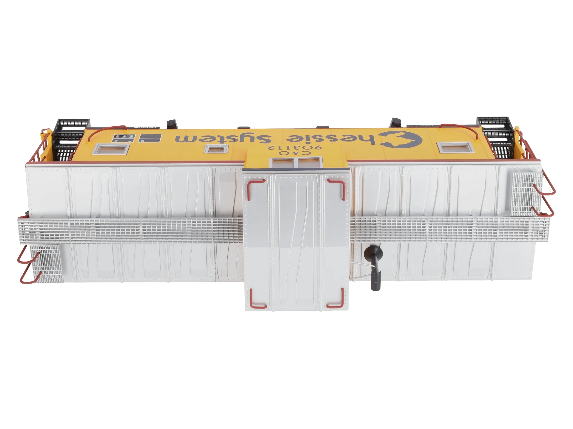 USA Trains 12128 G Chessie Illuminated Ext. Vision Caboose #903112 LN/Box - Image 9
