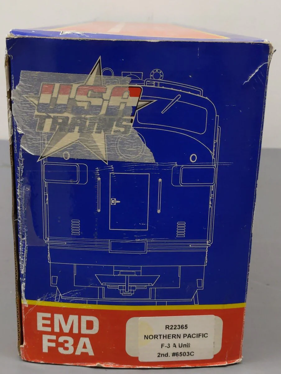 USA Trains 22366 G Chicago, Burlington & Quincy F-3A Diesel Locomotive #162A VG/Box - Image 8