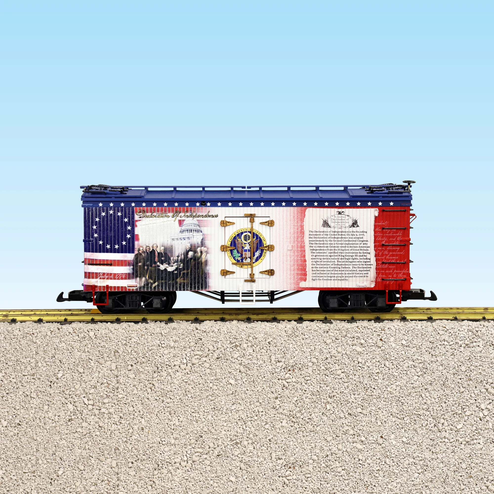 USA Trains R16058 G The Declaration of Independence Patriotic Car
