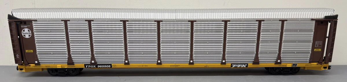 USA Trains R17171 G Atchison Topeka Santa Fe Bi Level Auto Carriers VG/Box - Image 2