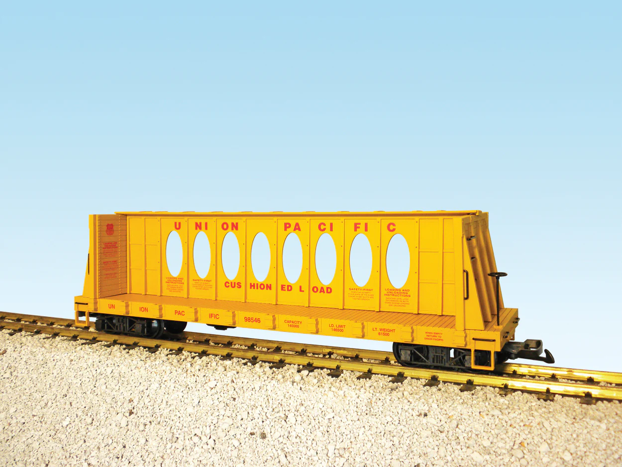 USA Trains R17405A G Union Pacific Center I-Beam Flat Car #98546