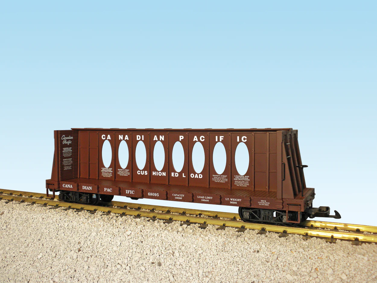 USA Trains R17416A G Canadian Pacific Center I-Beam Flat Car #68097