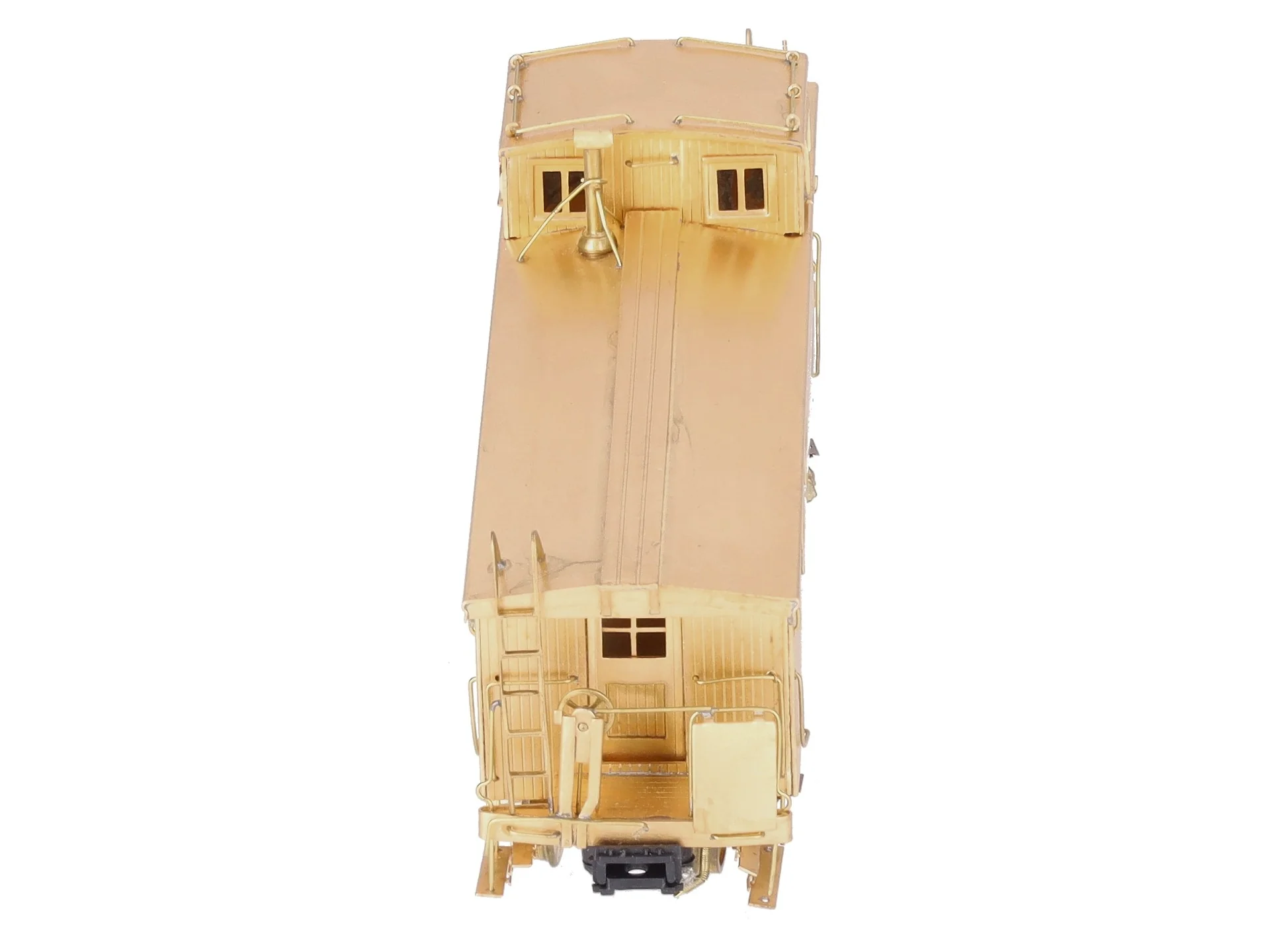 Van Hobbies HO BRASS CNR Bay Window Wood Sheath Caboose - Unpainted EX/Box - Image 5