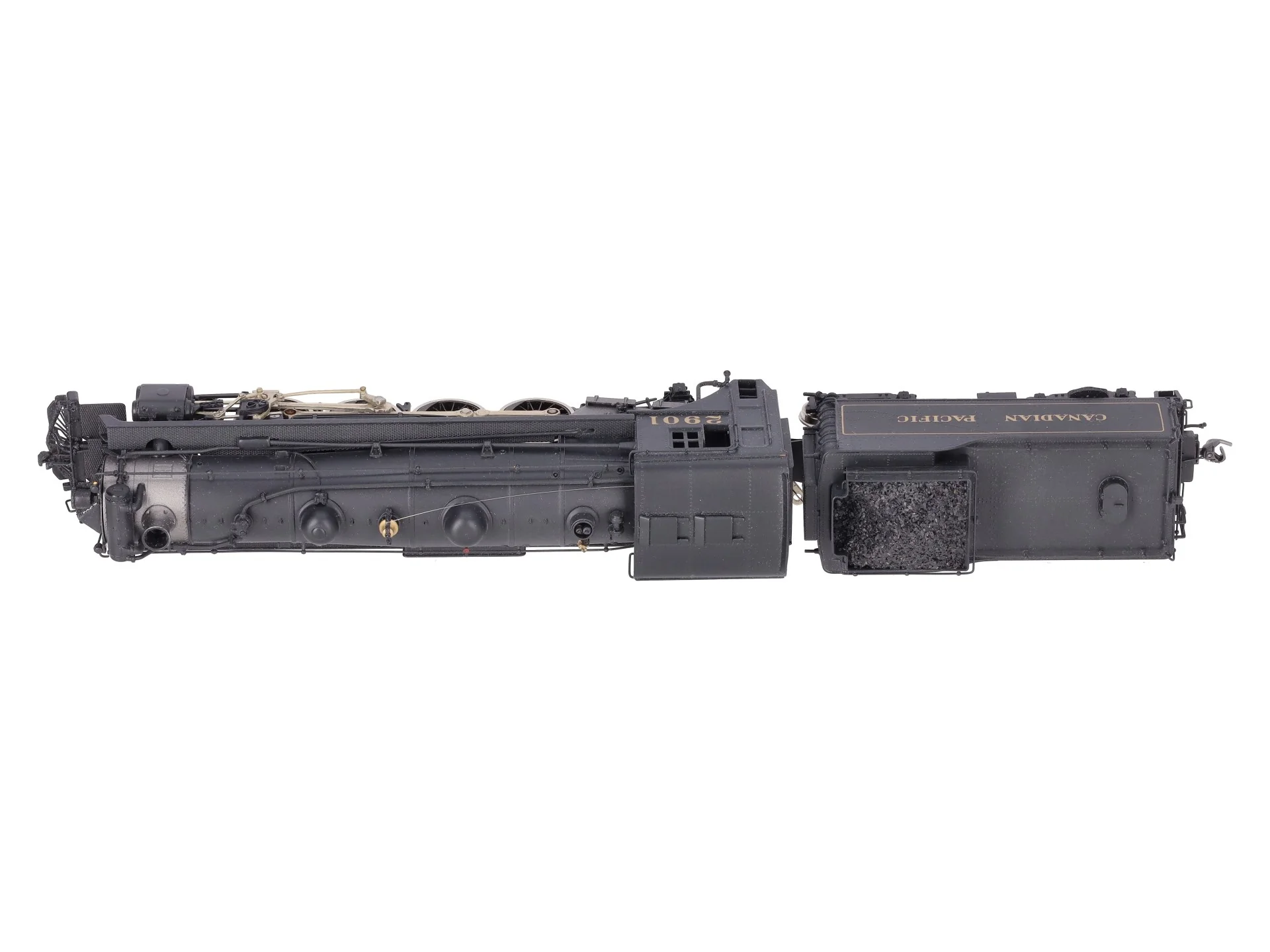 Van Hobbies HO Scale BRASS Canadian Pacific 4-8-2 I-1A Steam Loco & Tender #2901 EX/Box - Image 5