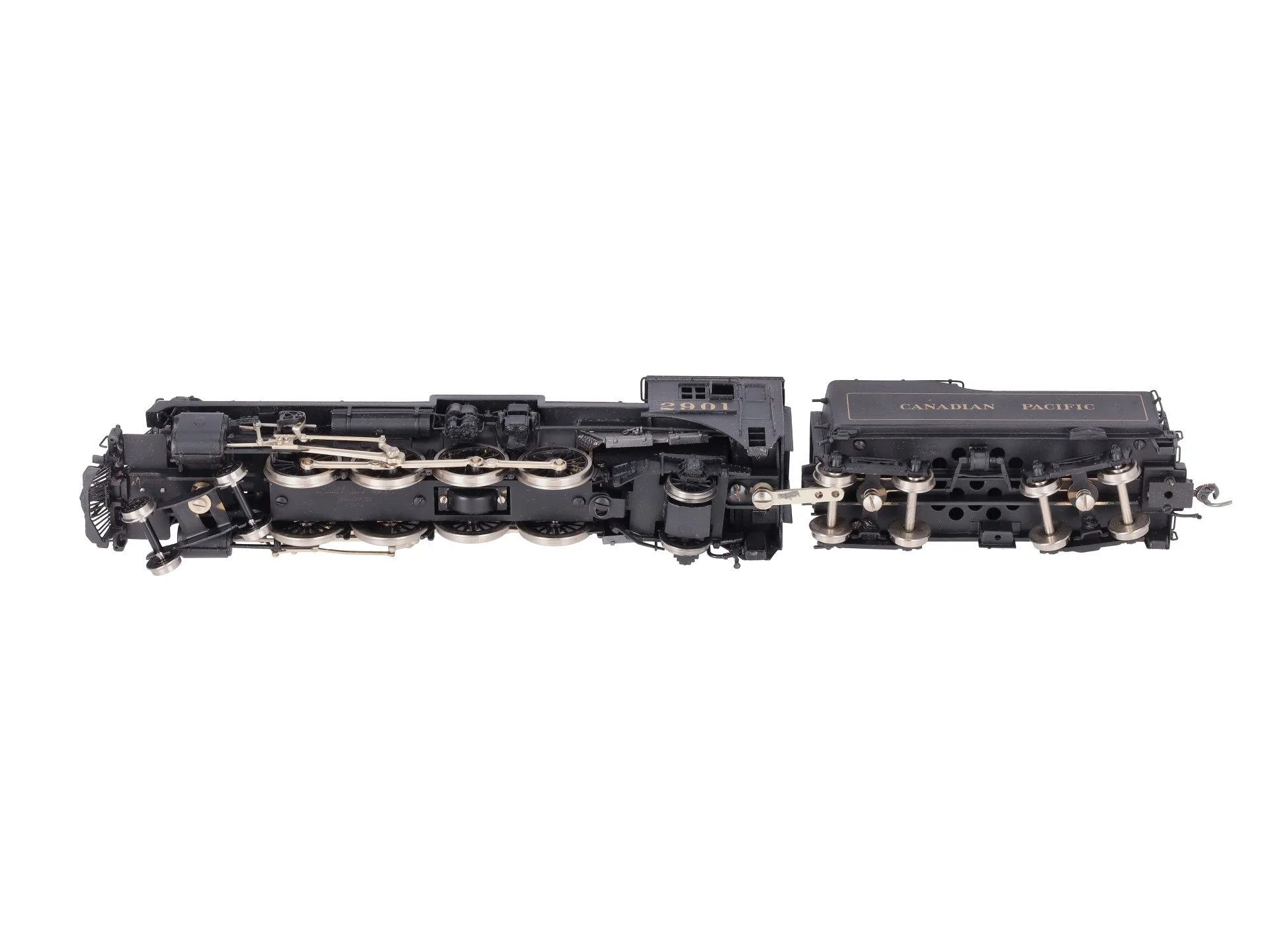 Van Hobbies HO Scale BRASS Canadian Pacific 4-8-2 I-1A Steam Loco & Tender #2901 EX/Box - Image 6