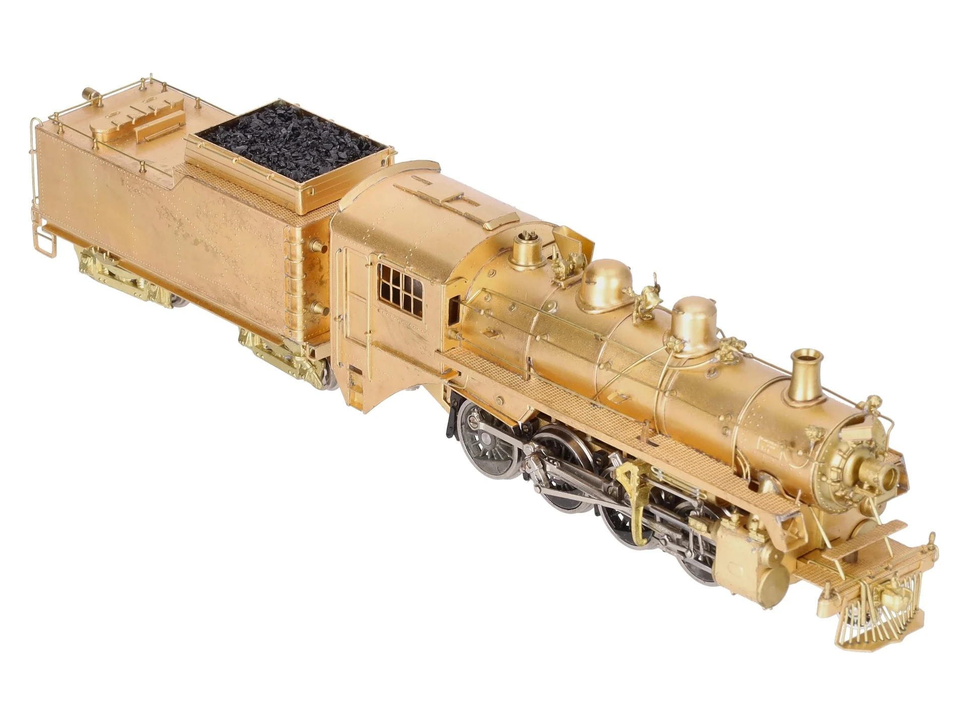 Van Hobbies/Samhongsa HO BRASS CPR 2-8-0 Steam Loco & Tender -Unpainted EX/Box - Image 2