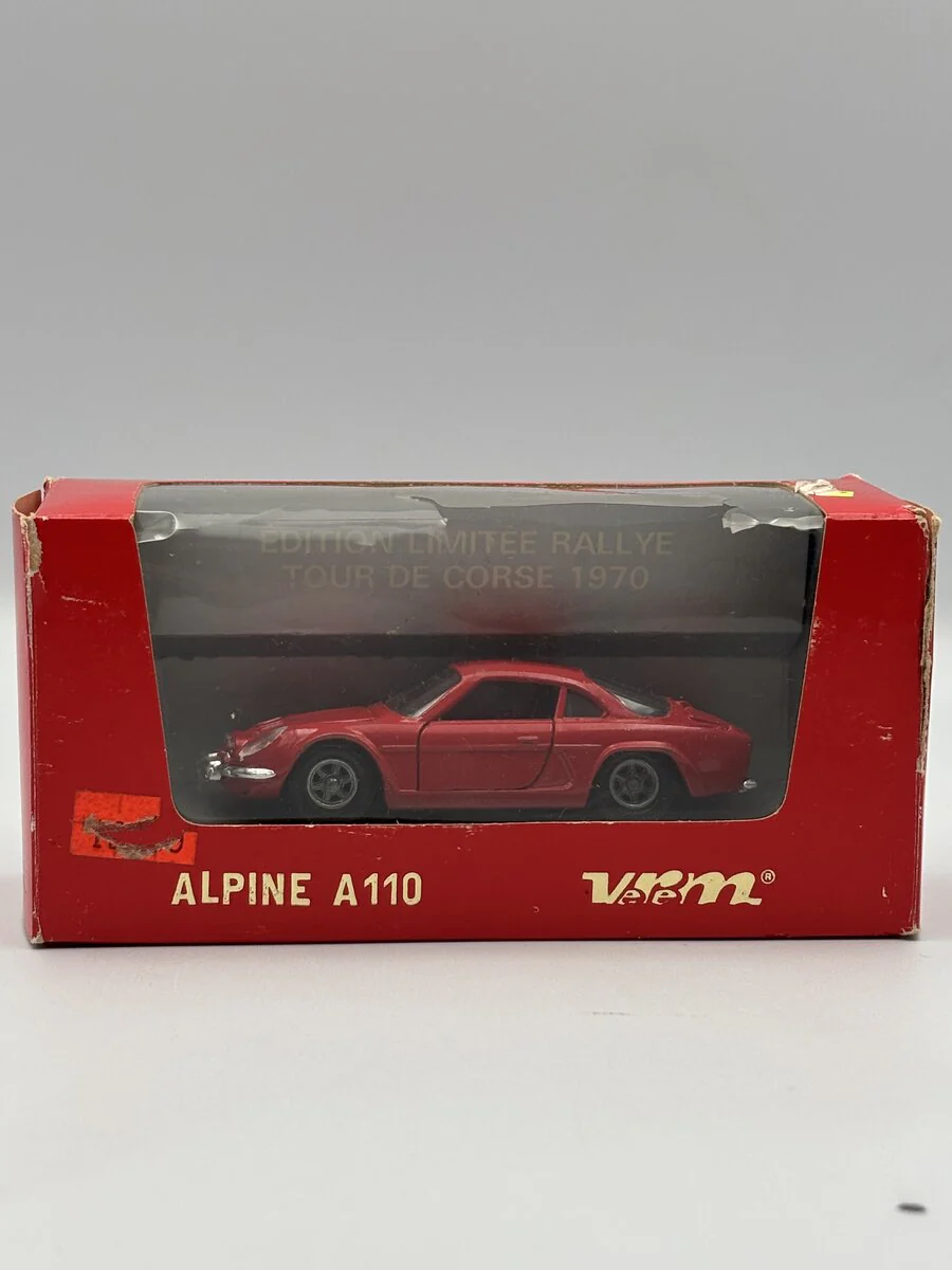 Verem Alpine 1:43 Tour De Corse 1970 Red Alpine A110 Die-Cast