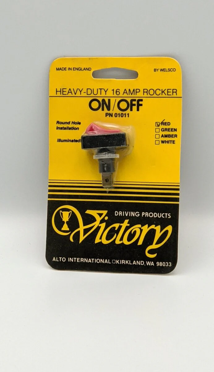 Victory 01011 Heavy-Duty 16AMP Rocker On/Off