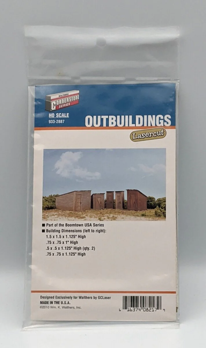 Walthers 2887 HO Boomtown Outbuildings