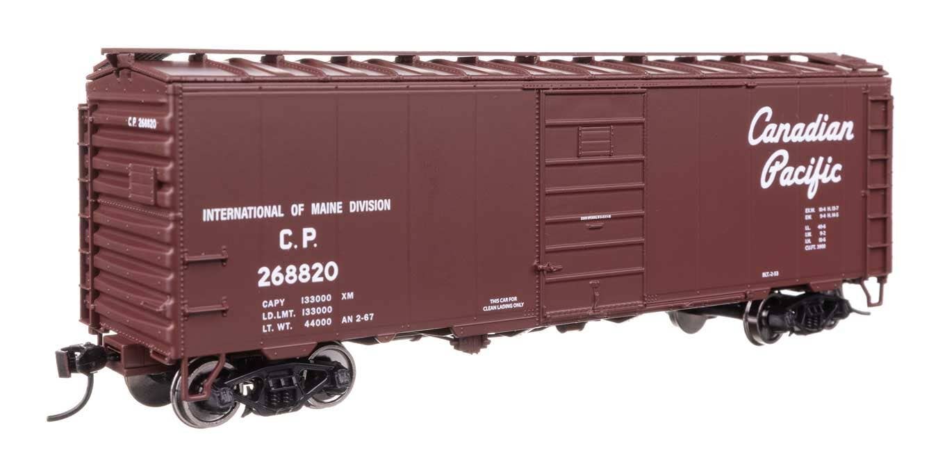 Walthers 910-45501 HO Canadian Pacific 40' PS-1 Boxcar Ready to Run #268820 - Image 2