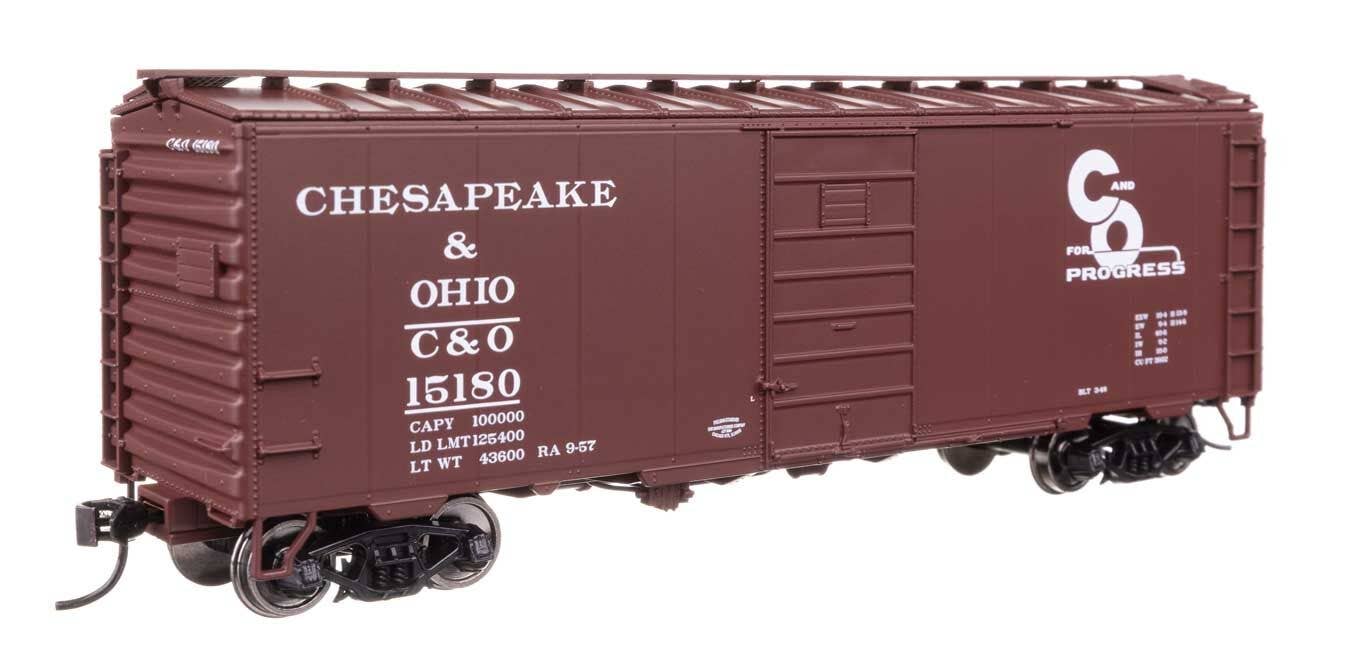 Walthers 910-45503 HO Chesapeake & Ohio 40' PS-1 Boxcar Ready to Run #15180 - Image 2