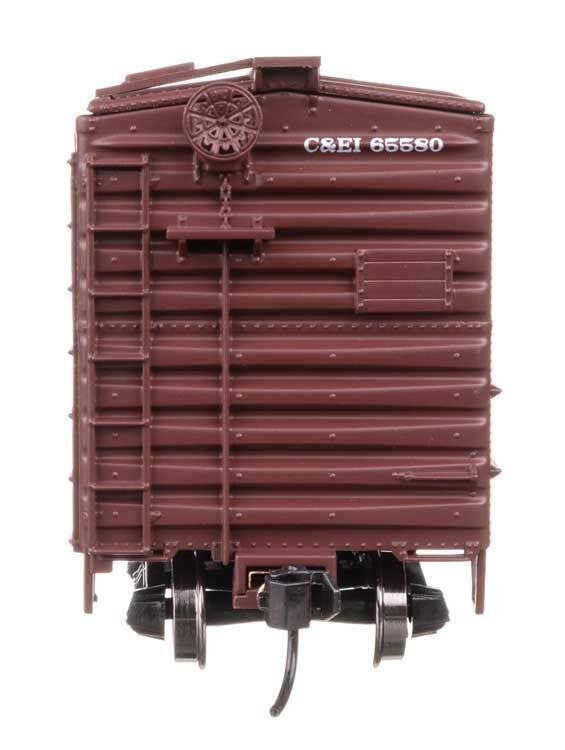 Walthers 910-45505 HO Chicago & Eastern Illinois 40' PS-1 Boxcar RTR #65580 - Image 3