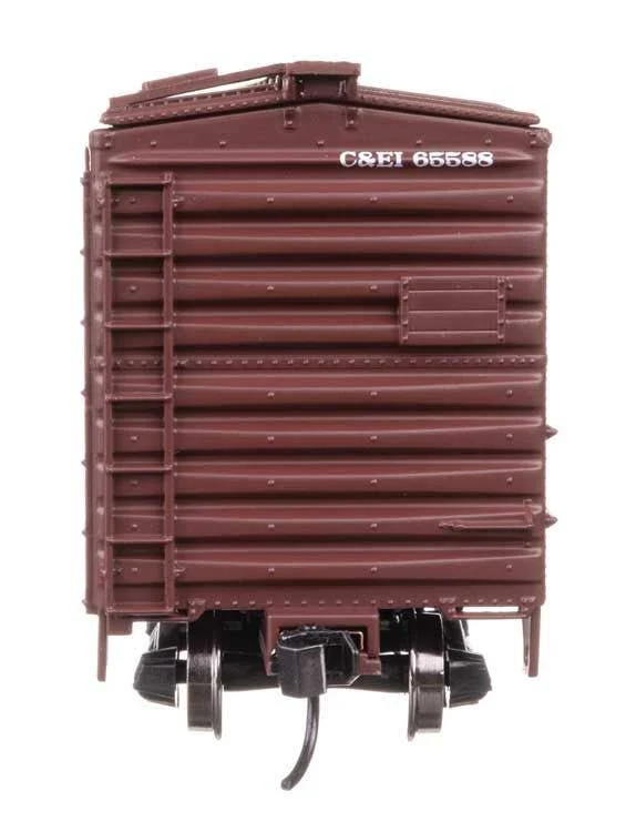 Walthers 910-45506 HO Chicago & Eastern Illinois 40' PS-1 Boxcar RTR #65588 - Image 4
