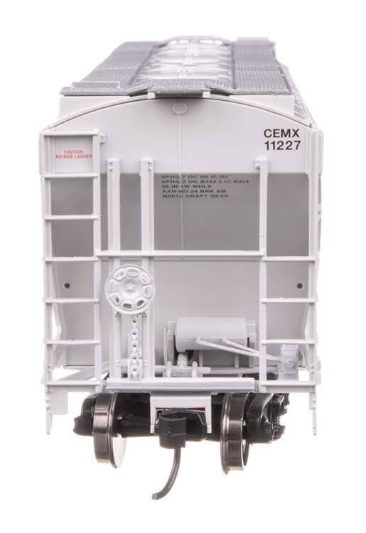 Walthers 910-49310 HO CEMX 39' Trinity 3281 2-Bay Covered Hopper RTR #11227 - Image 3
