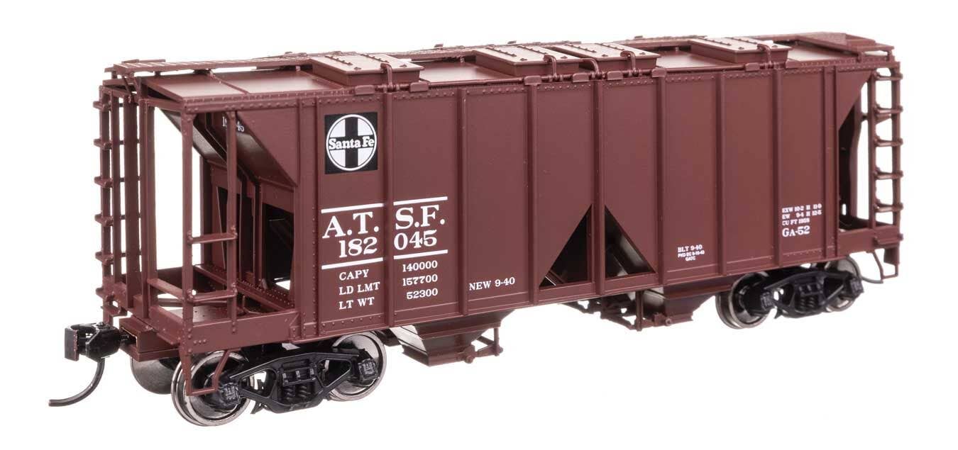 Walthers 910-49705 HO Santa Fe ACF 1958 Cu Ft Covered Hopper RTR #182045 - Image 2