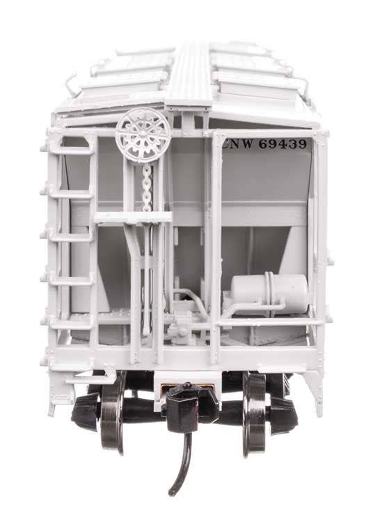 Walthers 910-49708 HO CNW ACF 1958 Cu Ft Covered Hopper Ready to Run #69439 - Image 3