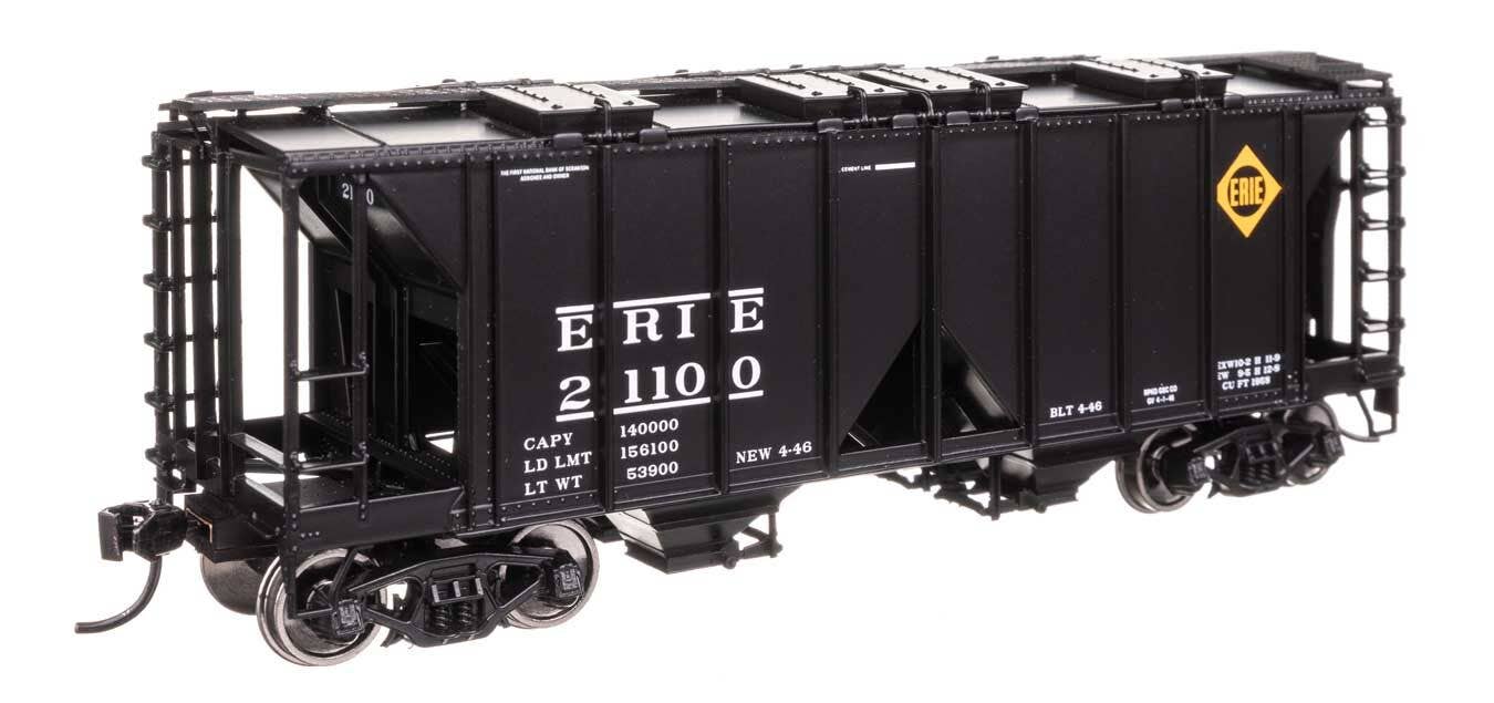 Walthers 910-49714 HO Erie ACF 1958 Cu Ft Covered Hopper Ready to Run #21100
