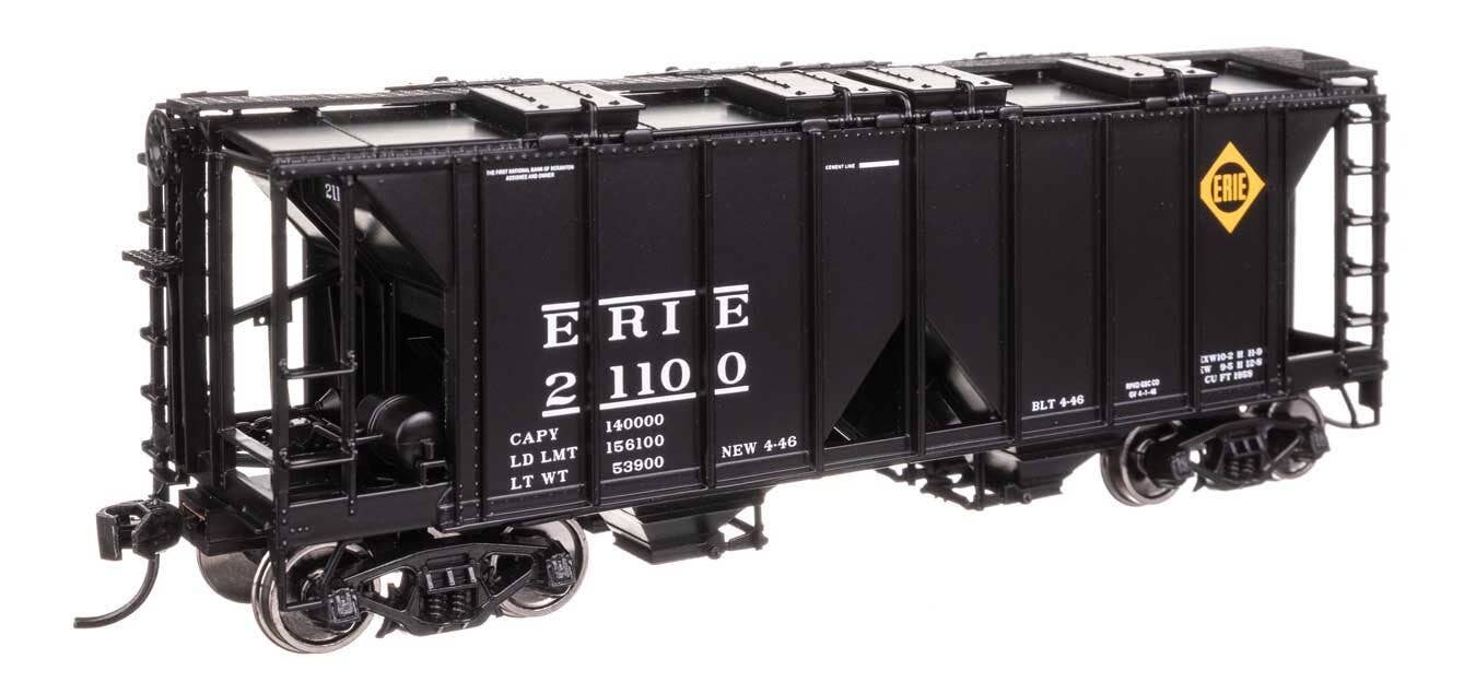 Walthers 910-49714 HO Erie ACF 1958 Cu Ft Covered Hopper Ready to Run #21100 - Image 4
