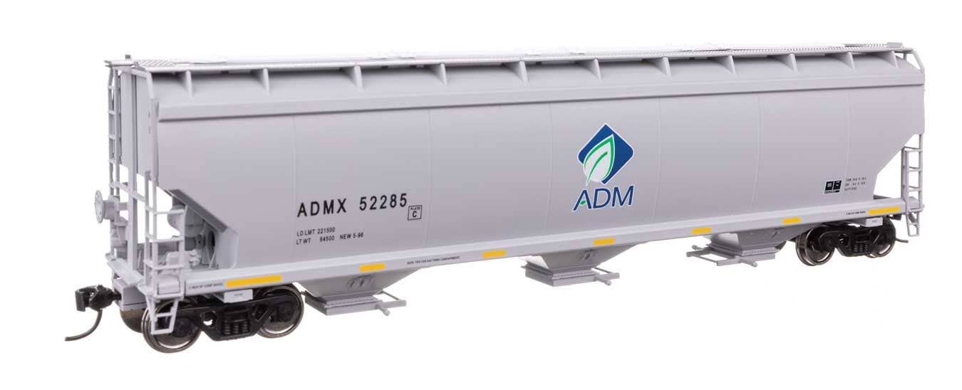 Walthers 910-7738 HO ADMX 60' NSC 5150 3-Bay Covered Hopper Ready to Run #52285